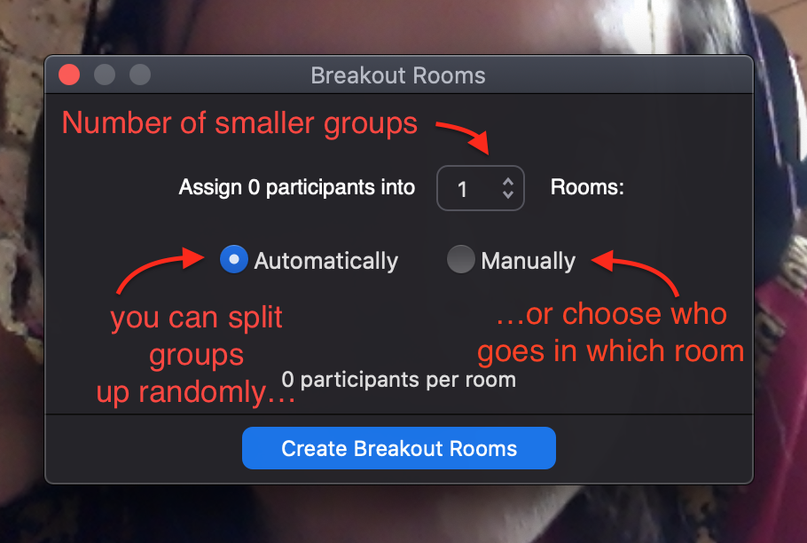 how to set up a zoom meeting with breakout rooms